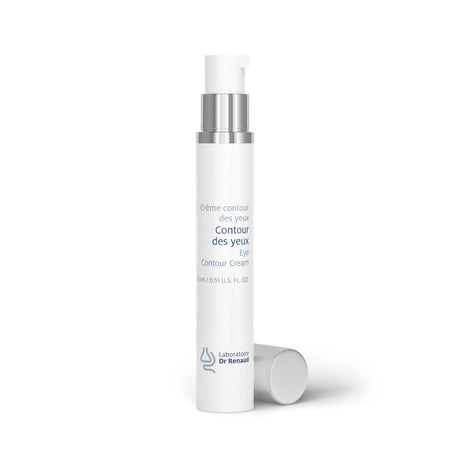 La crème contour yeux de Laboratoire Dr. Renaud est un  soin correcteur global anti-fatigue et antirides, haute tolérance et ultradoux pour un regard visiblement plus jeune.