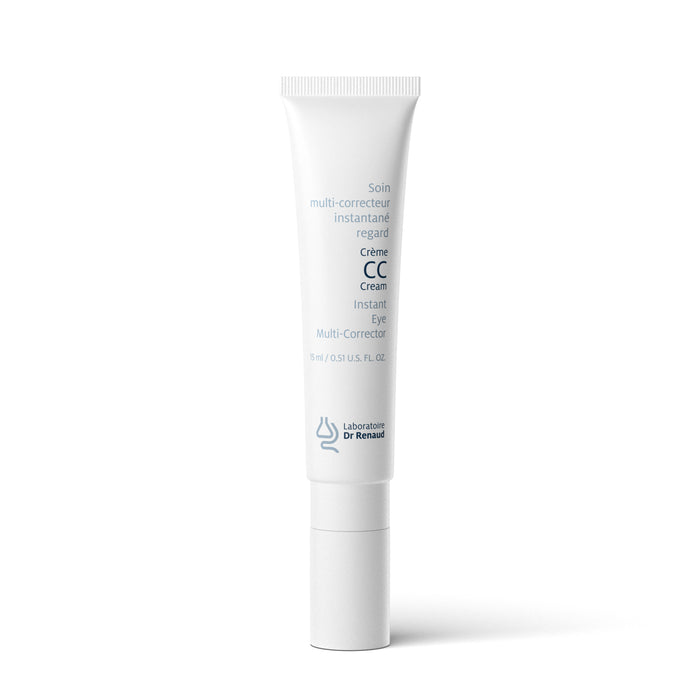 Le soin multi-correcteur contour yeux crème CC de Laboratoire Dr. Renaud vous donneras un effet bonne mine instantanément.